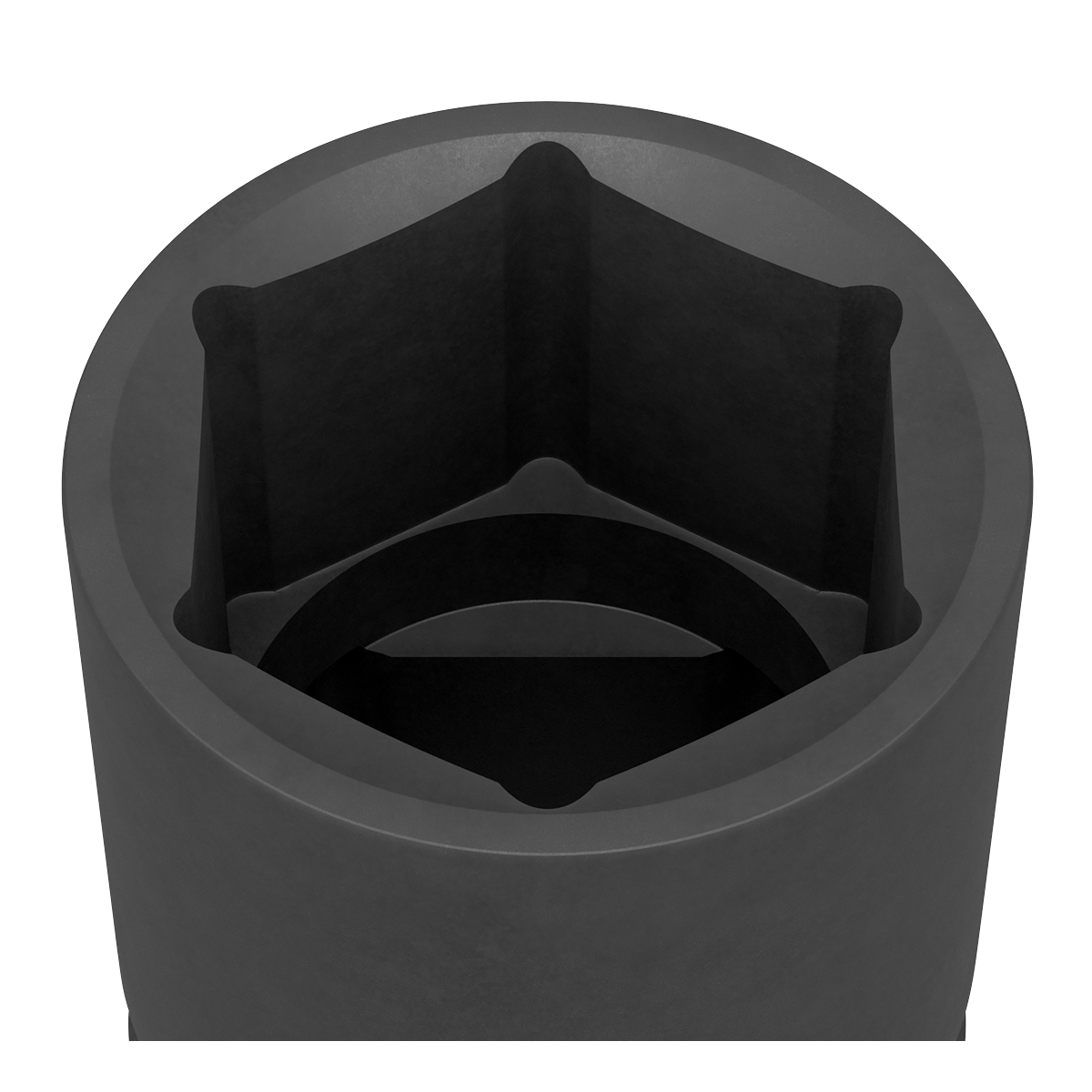Sealey 34mm 1" Square Drive Impact Socket Tool ‎Corrosion Resistant Black IS134