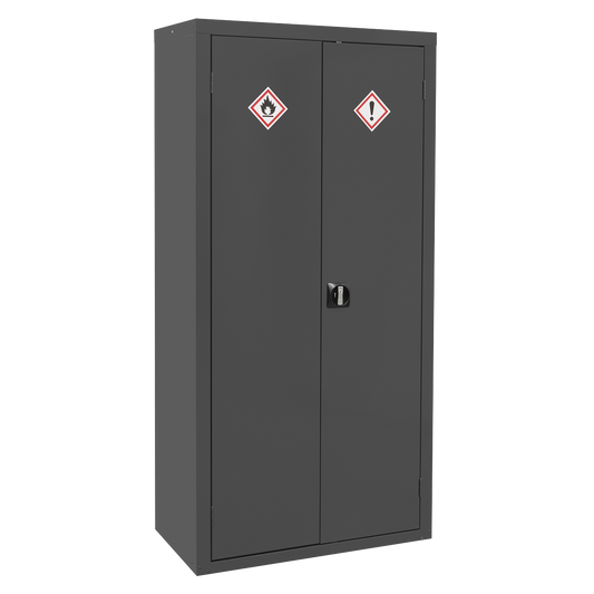 Sealey CoSHH Substance Cabinet With Grey Powder Coat 900x460x1800mm FSC12