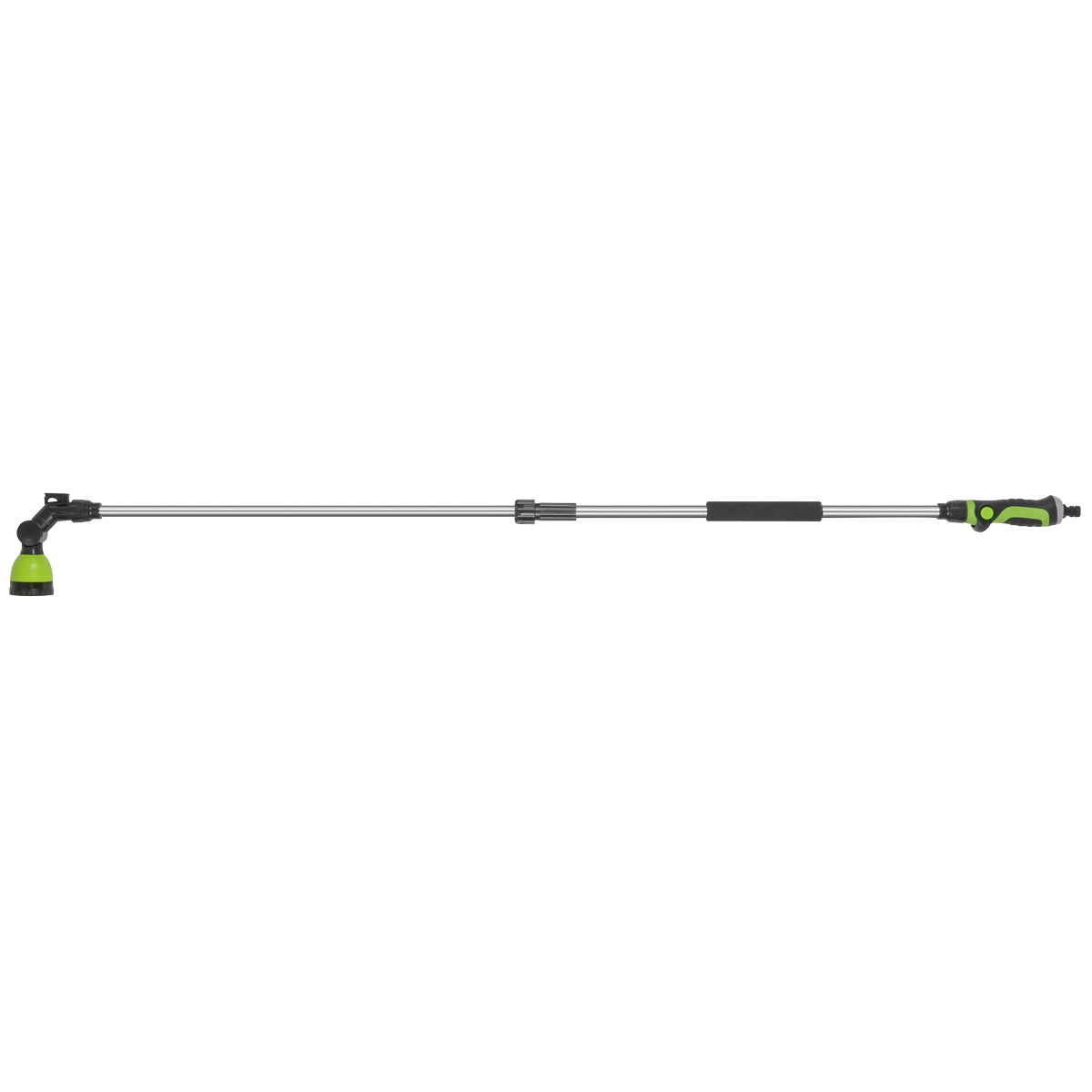 Sealey Telescopic Lance 6-Pattern Spray Head 140cm Rubber Handle Durable JS9286