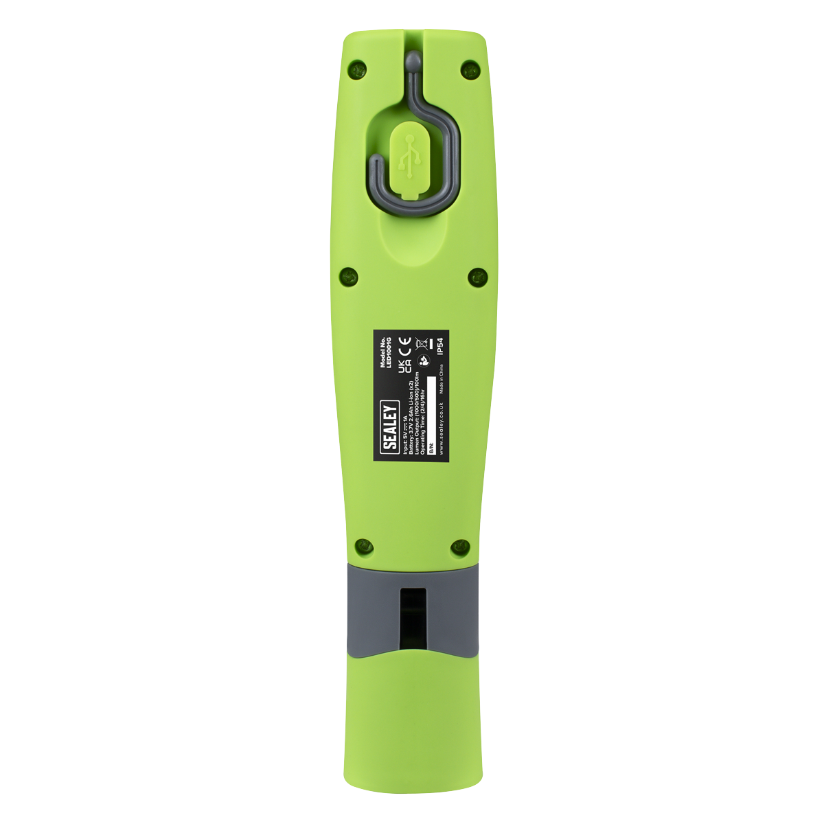 Sealey LED Twist Rechargeable Inspection Light 8W COB & 1W SMD LED1001G