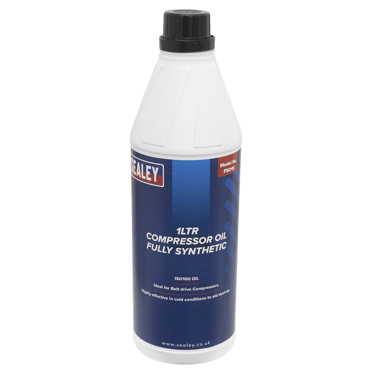 Sealey Compressor Oil 1L Fully Synthetic Supplied In 1 Litre Container FSO1S
