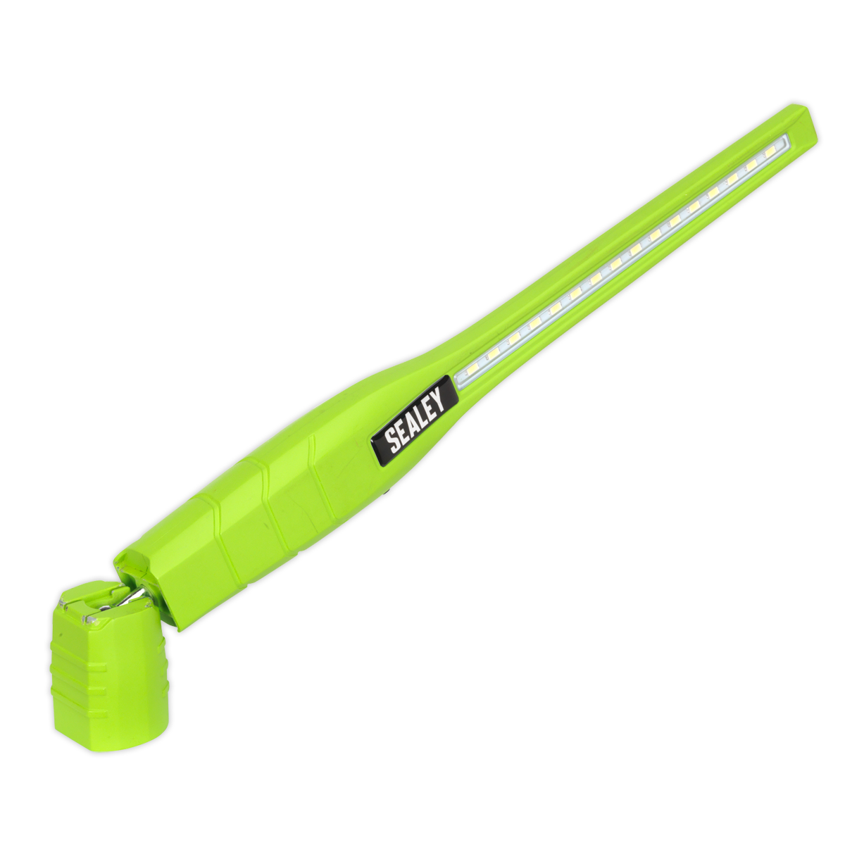 Sealey Rechargeable Slim Inspection Lamp 360 Degree 8W 1W SMD LED Green LED3604G