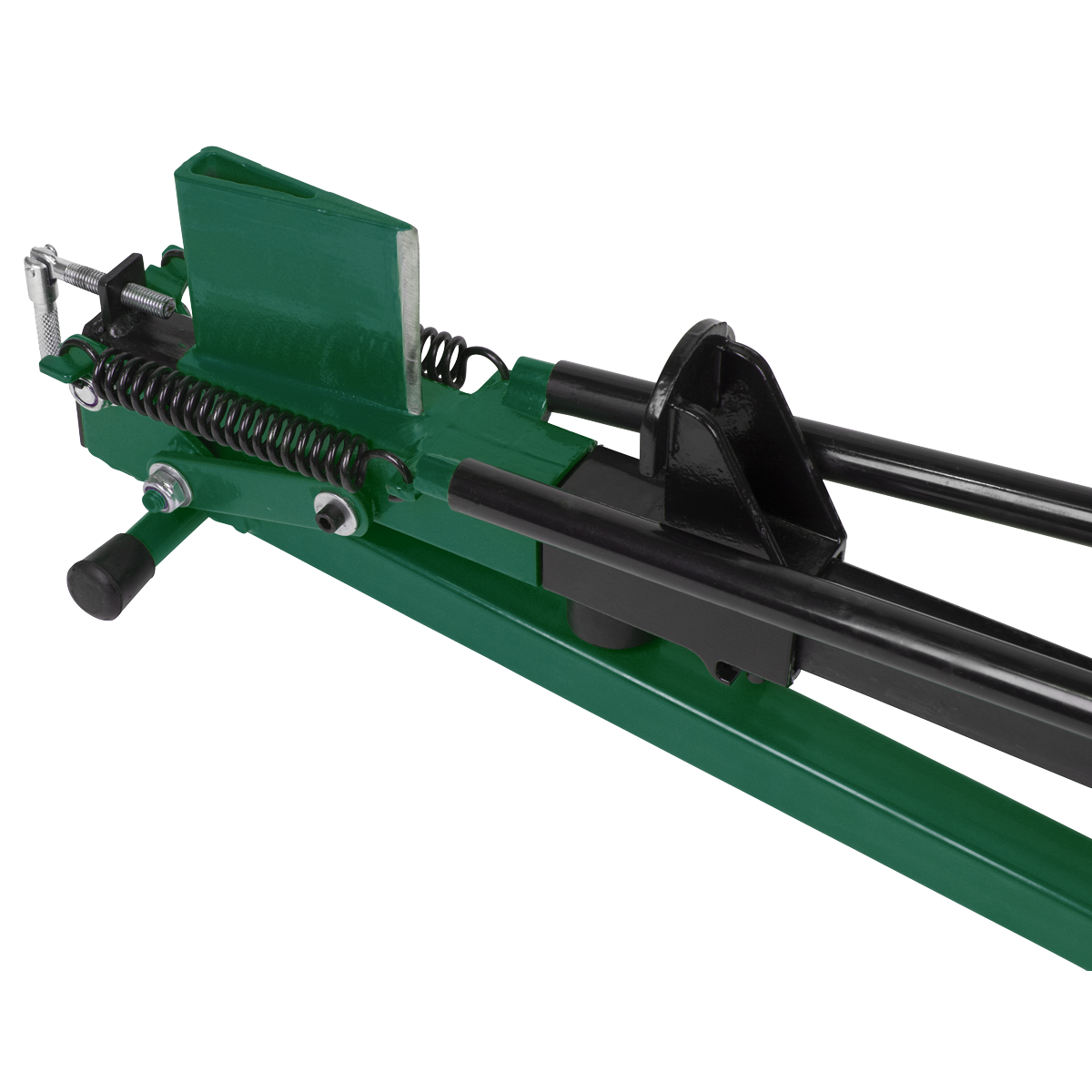 Sealey Log Splitter Foot Operated Heavy Duty Steel Horizontal Green/Black LS450H