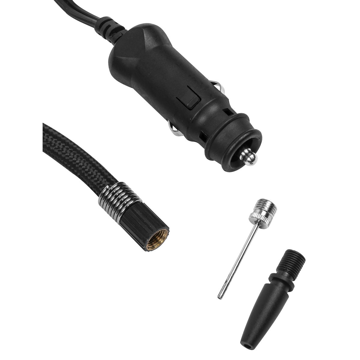 Sealey Tyre Inflator 12V + Emergency Puncture Sealant Kit 100PSI MAC10S