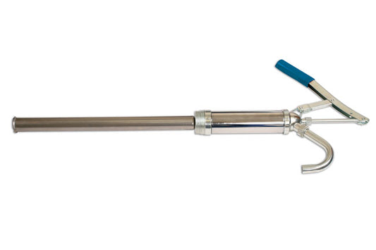LASER 4989 Side Lever Barrel Pump For Oil Diesel & Antifreeze Transfer Steel