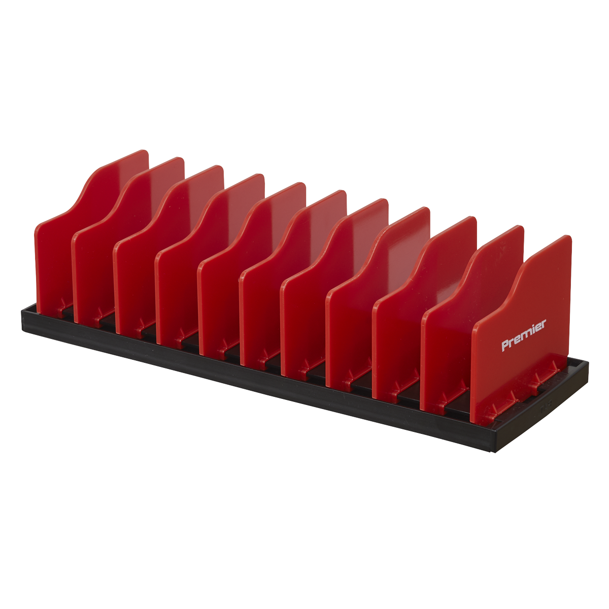 Sealey Pliers Rack With Adjustable Rigid Dividers ABS Plastic 250mm PR01
