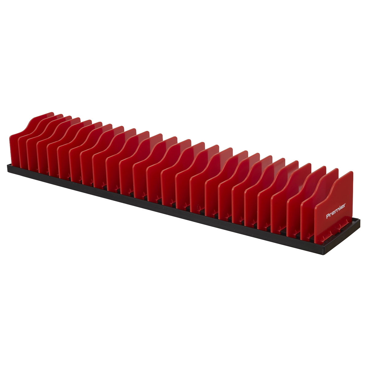 Sealey Pliers Rack With Adjustable Rigid Dividers 520mm ABS Plastic PR03