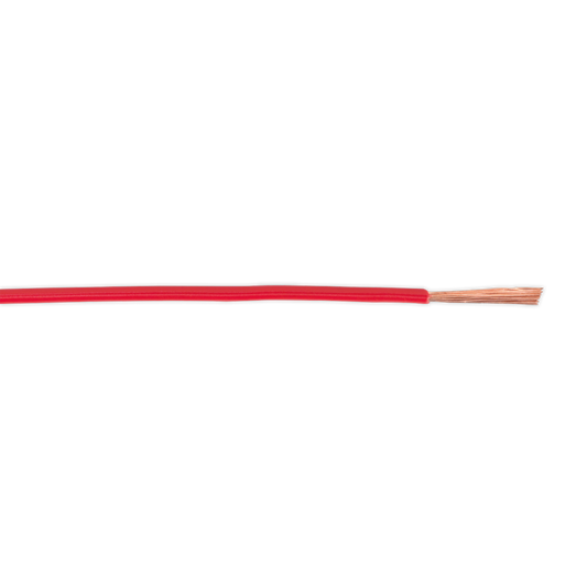 Sealey Thin Wall Automotive Cable Single 1mm 32/0.20mm 50m Red AC3220RE