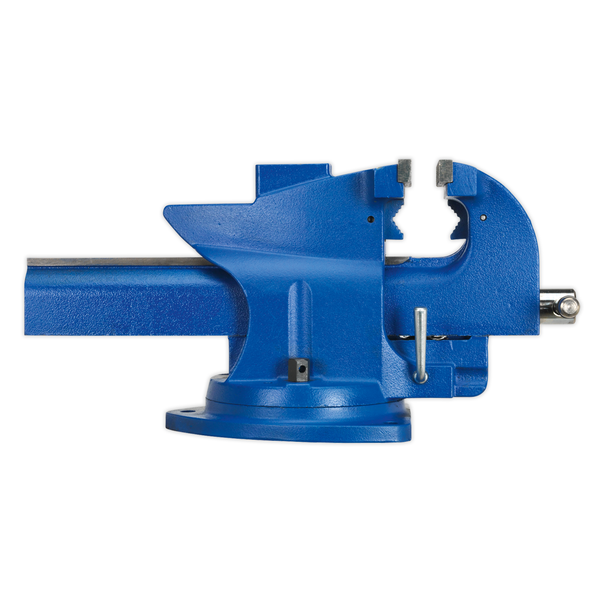 Sealey 150mm Quick Action Swivel Base Cast Iron Vice With Bench Mounting QAV150