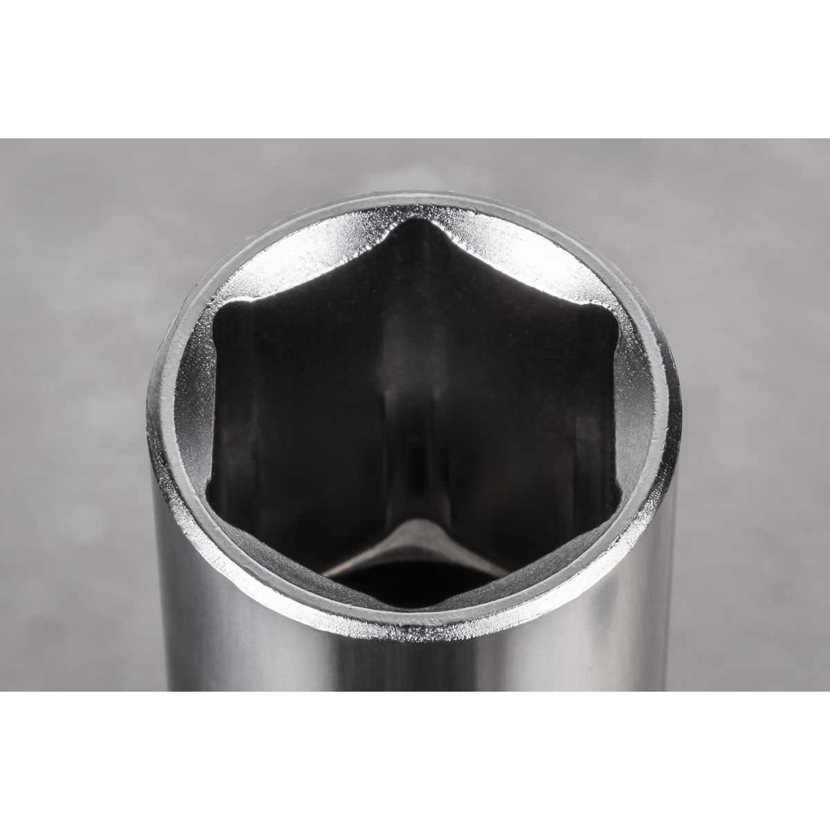 Sealey WallDrive Socket 22mm Deep 1/2" Square Drive Chrome Vanadium Steel S1222D