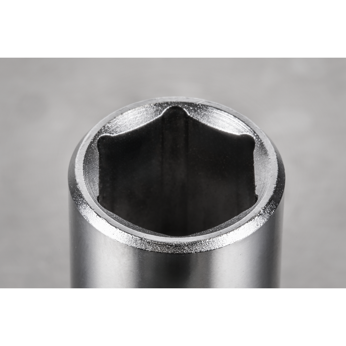 Sealey WallDrive Socket 13mm Deep 1/4" Square Drive Chrome Vanadium Steel S1413D