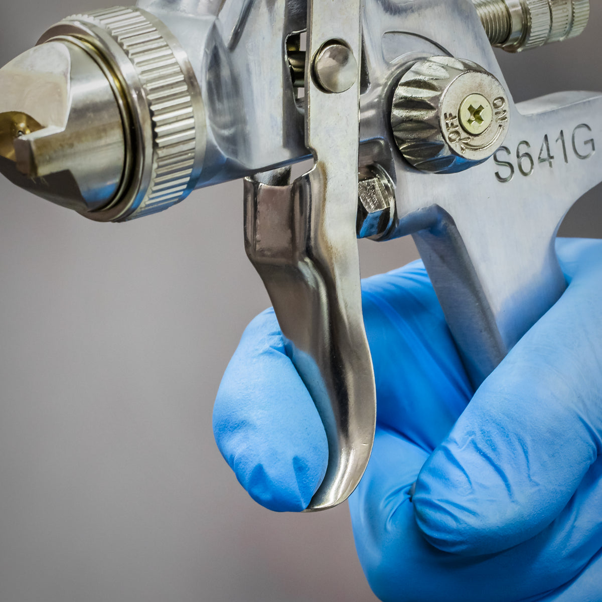 Sealey Spray Gun Gravity Feed 1.4mm Set-Up With Steel Needle & Nozzle S641G
