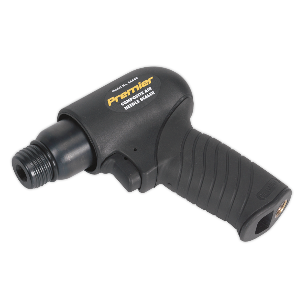 Sealey Air Needle Scaler Composite Pistol Type With Soft Grip Handle SA660