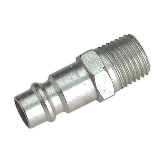 Sealey Screwed Adaptor Male 1/4" BSPT 2pk 100-130cfm 2832-3681L/min AC34