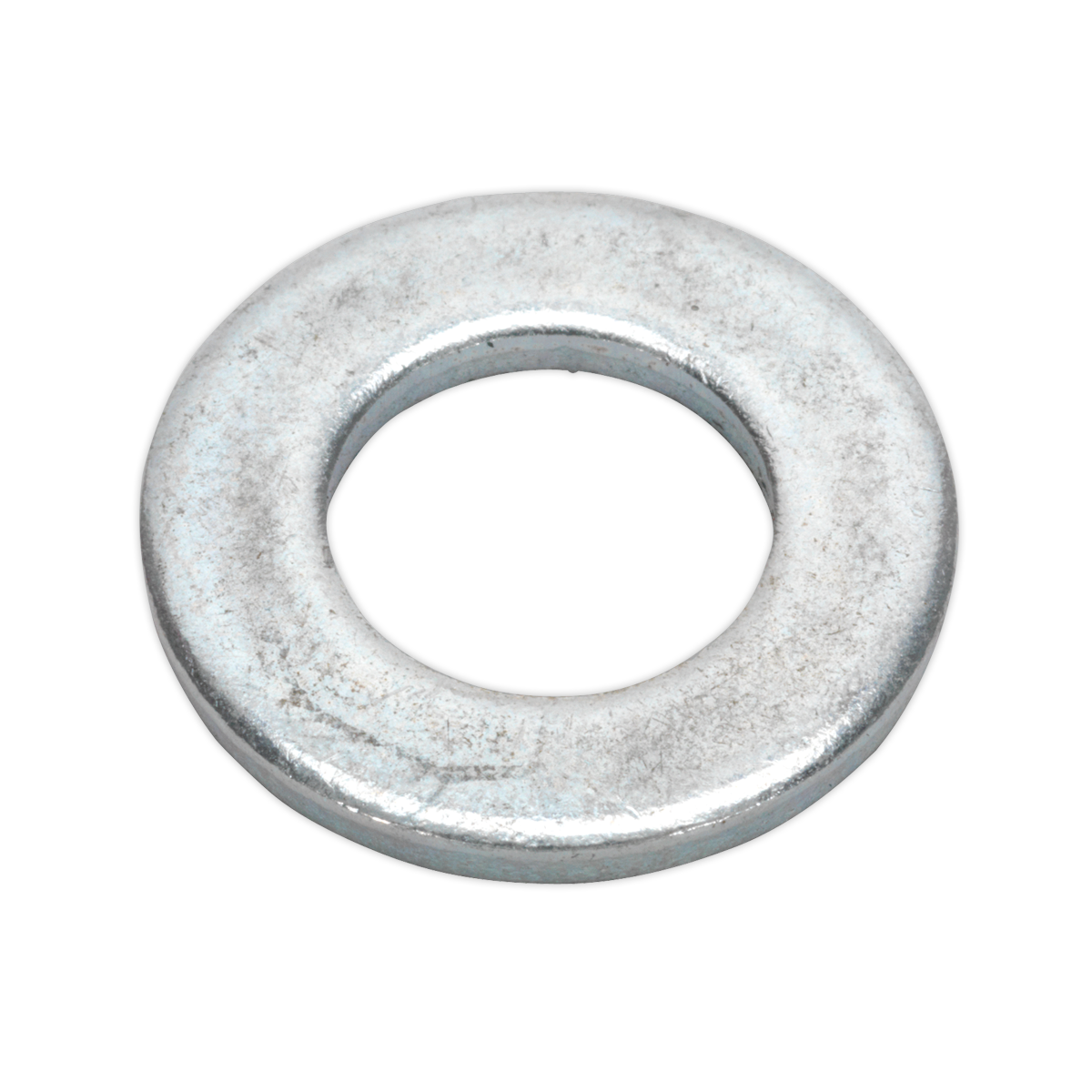 Sealey Flat Washer M12 x 24mm Form A Zinc DIN 125 - Pack of 100 FWA1224