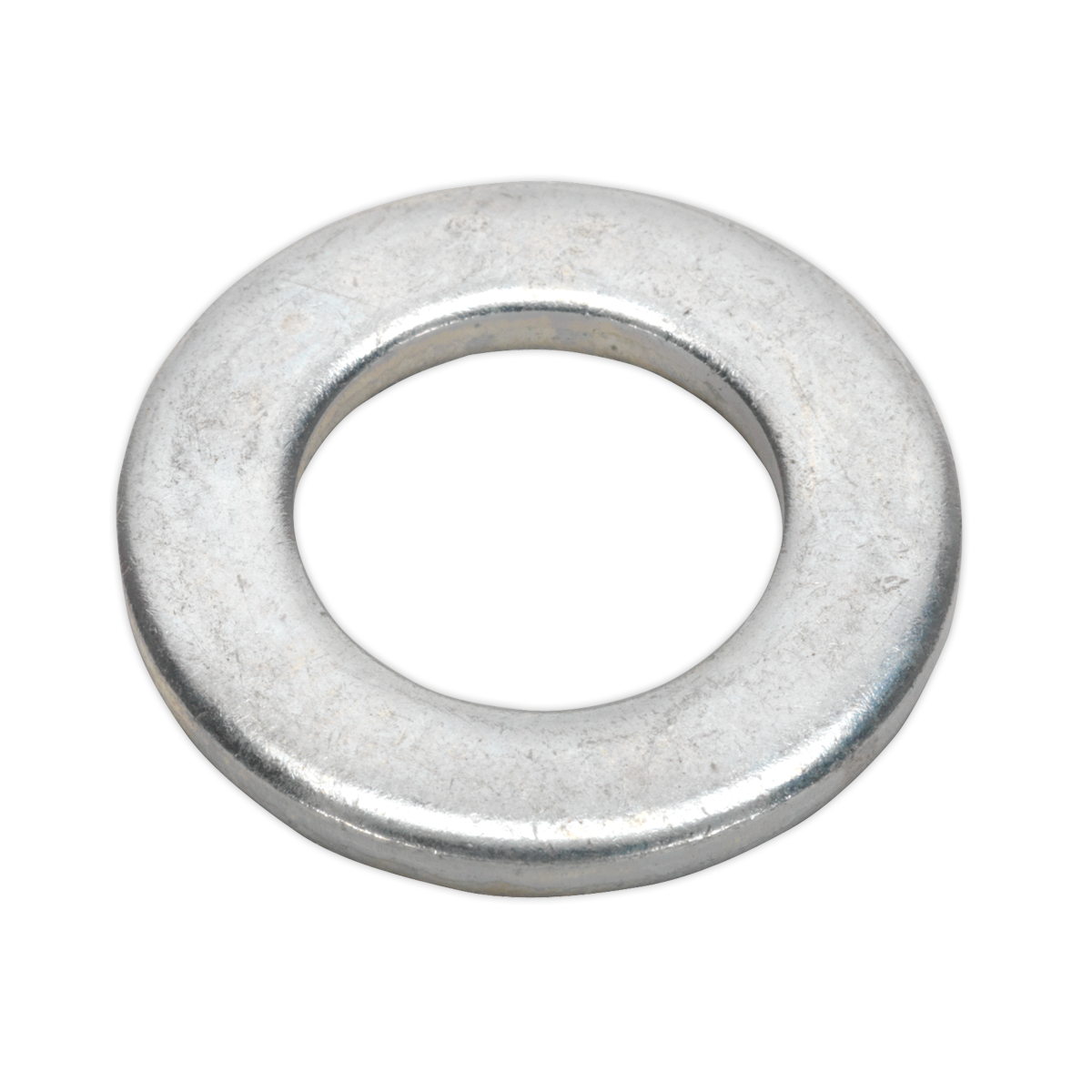 Sealey Flat Washer M16 x 30mm Form A Zinc DIN 125 - Pack of 50 Silver FWA1630
