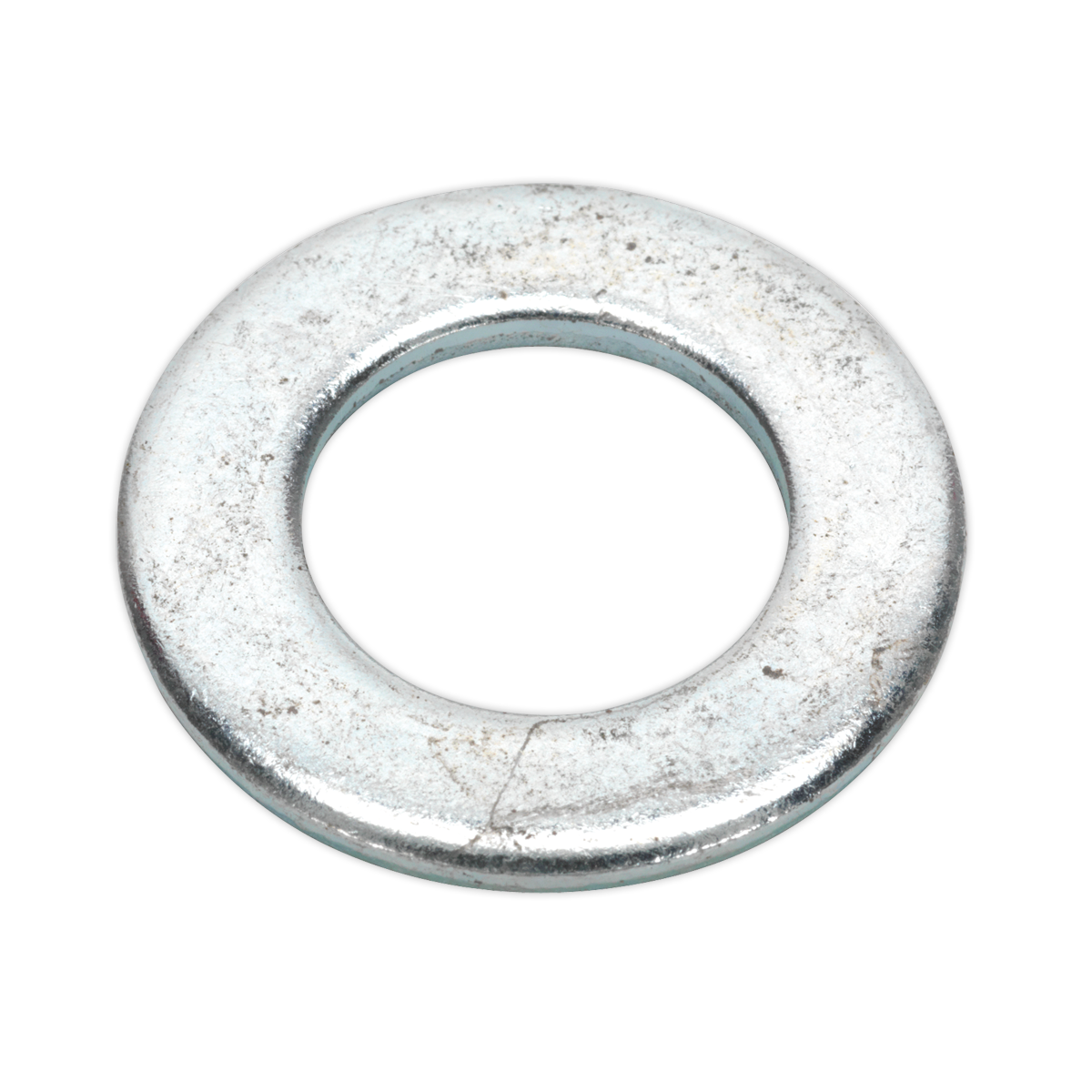 Sealey Flat Washer M20 x 37mm Form A Zinc DIN 125 - Pack of 50 Silver FWA2037