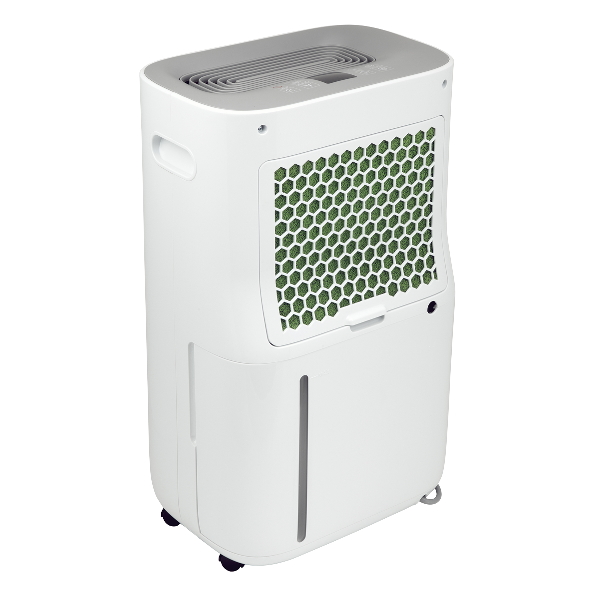 Sealey Portable Dehumidifier With Front Panel Indicator Light 20L White SDH20