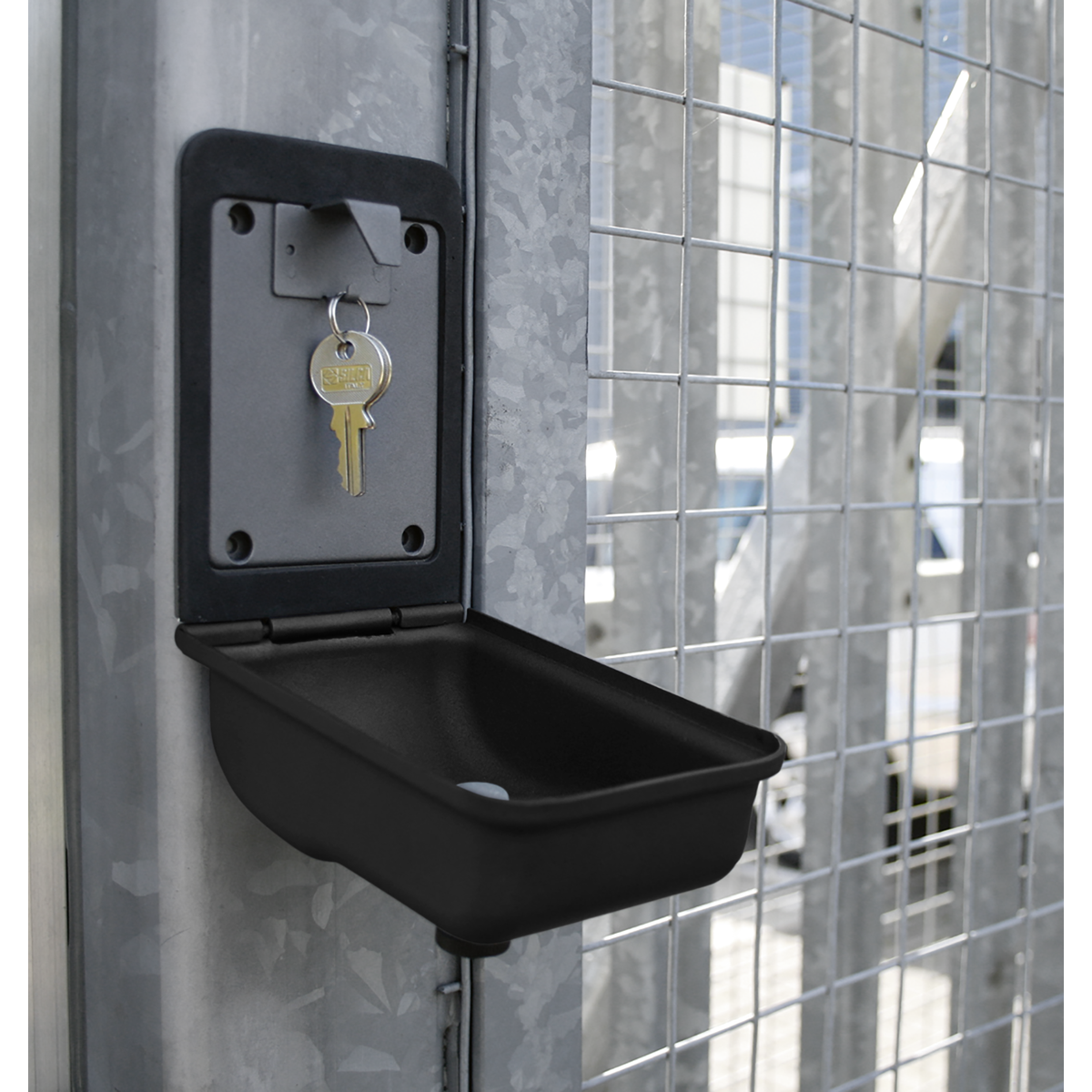 Sealey Key Lock Box 3 Digit Tumbler Lock Powder Coated 100mm x 60mm x 145mm SKL1