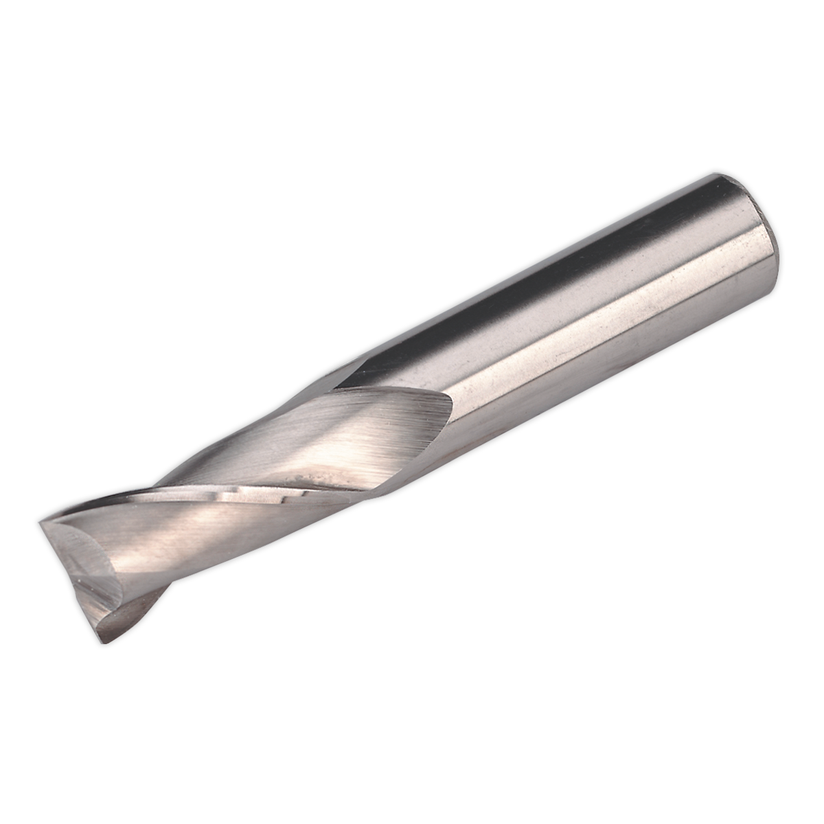 Sealey HSS End Mill Set Ø4-16mm 2 Flutes For SM2502 Mini Drilling SM2502EMSET
