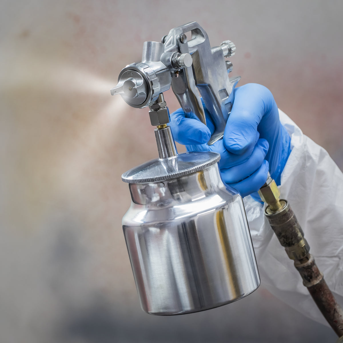 Sealey General-Purpose Suction Feed Spray Gun 1.5mm Set-Up - Silver SSG2