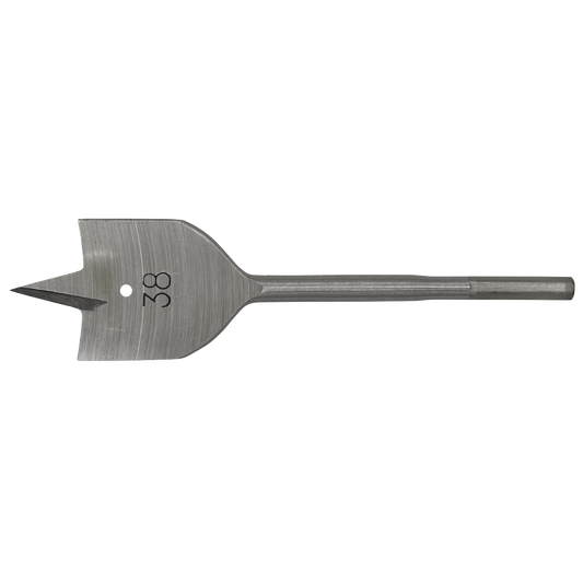 Sealey Fully Hardened High Performance Flat Wood Bit 38mm x 152mm FWB38