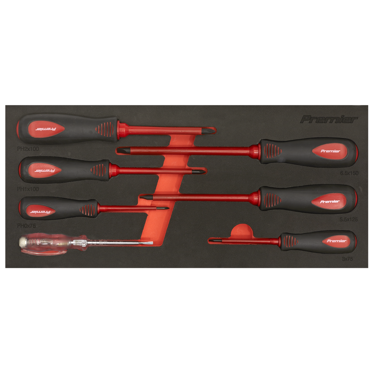 Premier Screwdriver Set 7 Pieces VDE Approved For Hybrid & Electric Vehicles