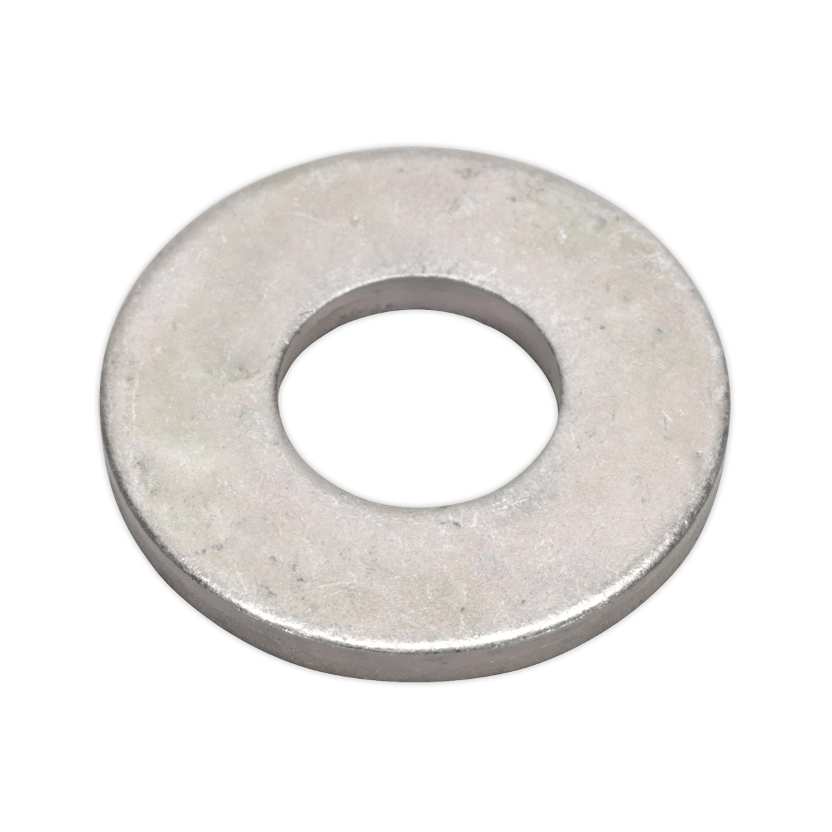 Sealey Flat Washer M10 x 24mm Form C BS 4320 Pack of 100 Silver FWC1024