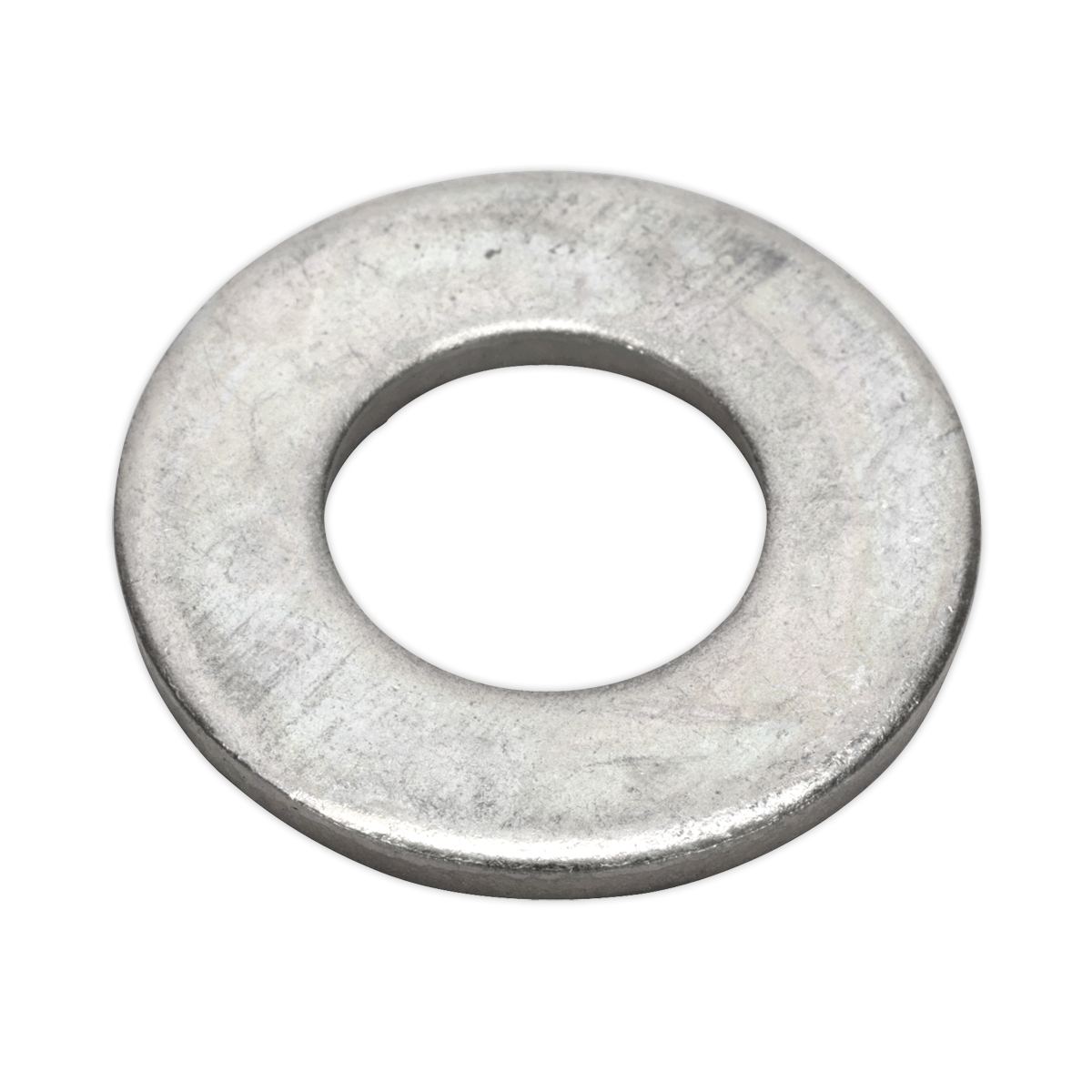 Sealey Flat Washer M12 x 28mm Form C BS 4320 Pack of 100 Silver FWC1228