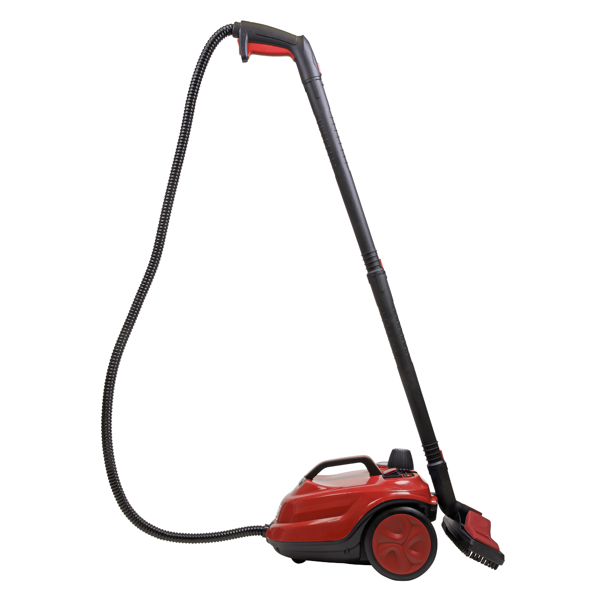Sealey 2000W Steam Cleaner 2L Tank IP Rating IPX4 60°C - Red/Black VMSC01