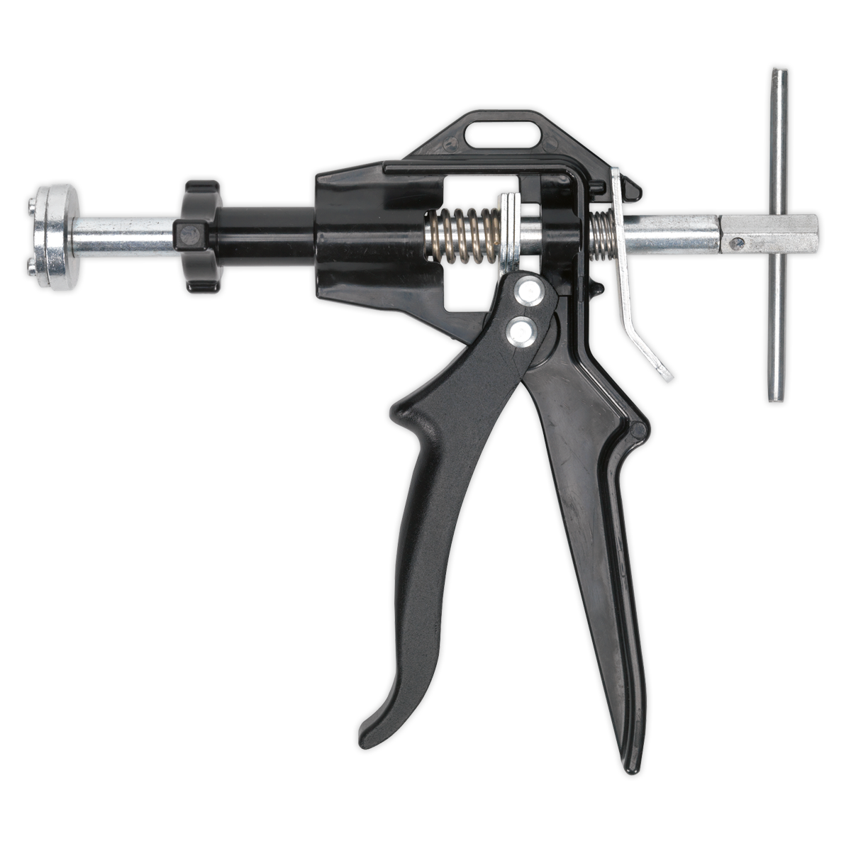 Sealey Brake Piston Wind Back Tool Kit One-Handed Use 5 Pieces - Black VS0211