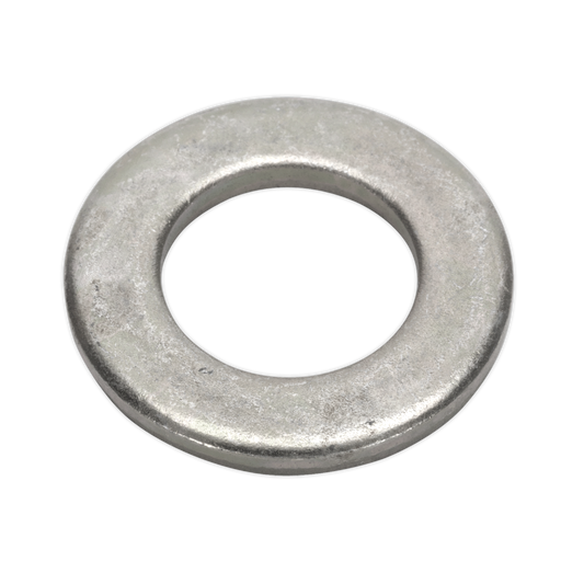 Sealey Flat Washer M16 x 34mm Form C BS 4320 - Pack of 50 Silver FWC1634