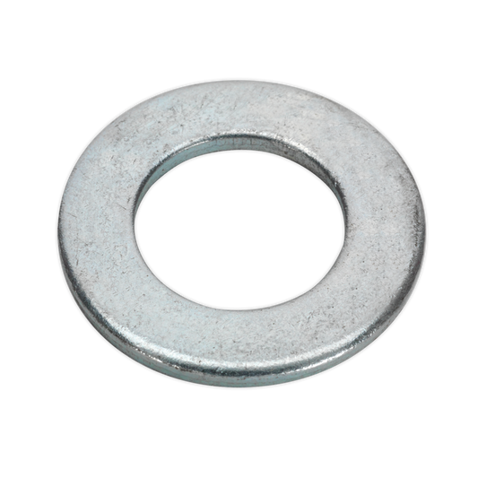 Sealey Flat Washer M20 x 39mm Form C BS 4320 - Pack of 50 Silver FWC2039