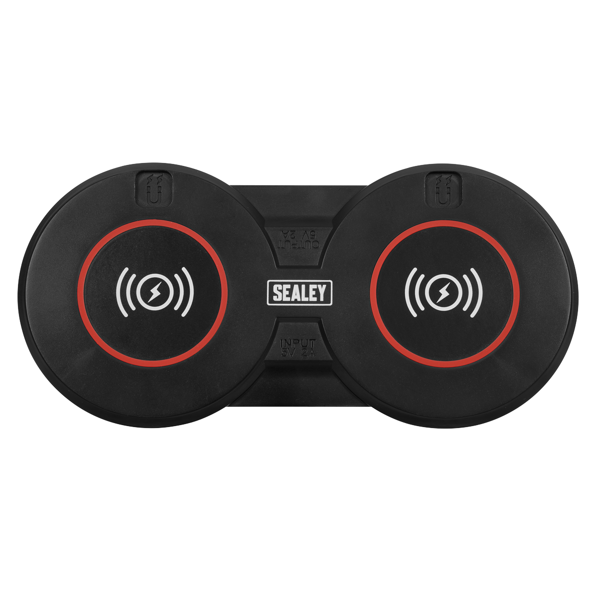 Sealey Wireless Charging Base Double With Two Strong Magnets 5V-2A WCB4