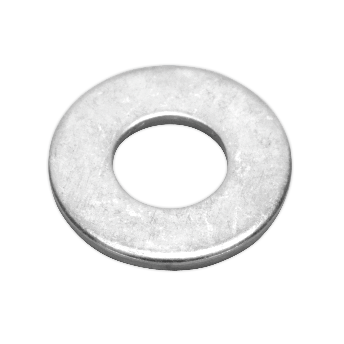 Sealey Flat Washer M6 x 14mm Form C BS 4320 Pack Of 100 in Resealable Bag FWC614