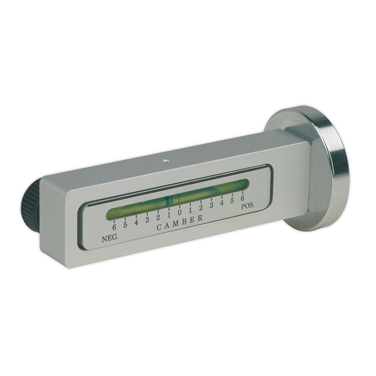 Sealey Magnetic Camber/Castor Gauge Graduated From -6° To +6° Grey GA45