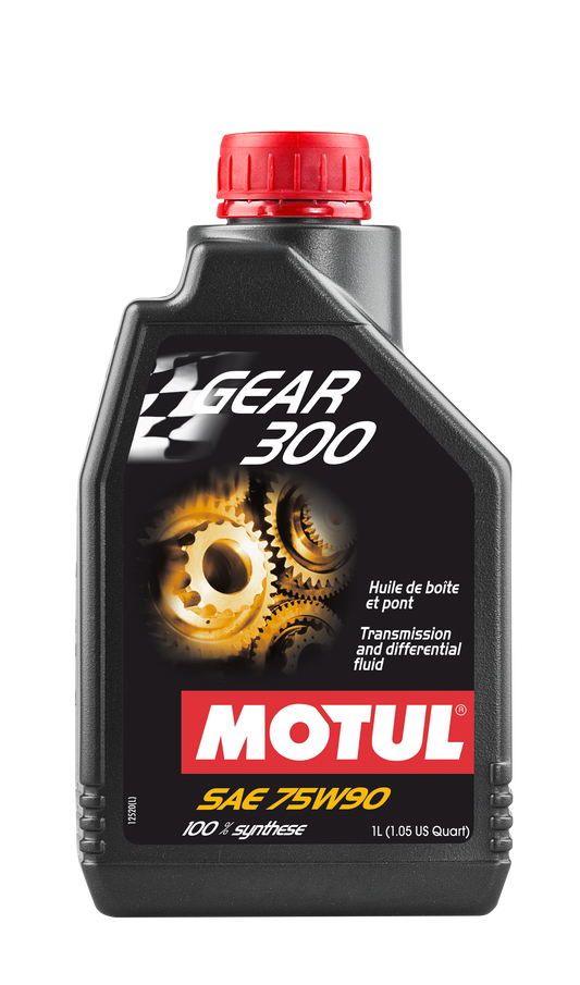 Motul GEAR 300 75W90 1 Liter Auto Lubricant Oil Synthetic Gearbox Differential