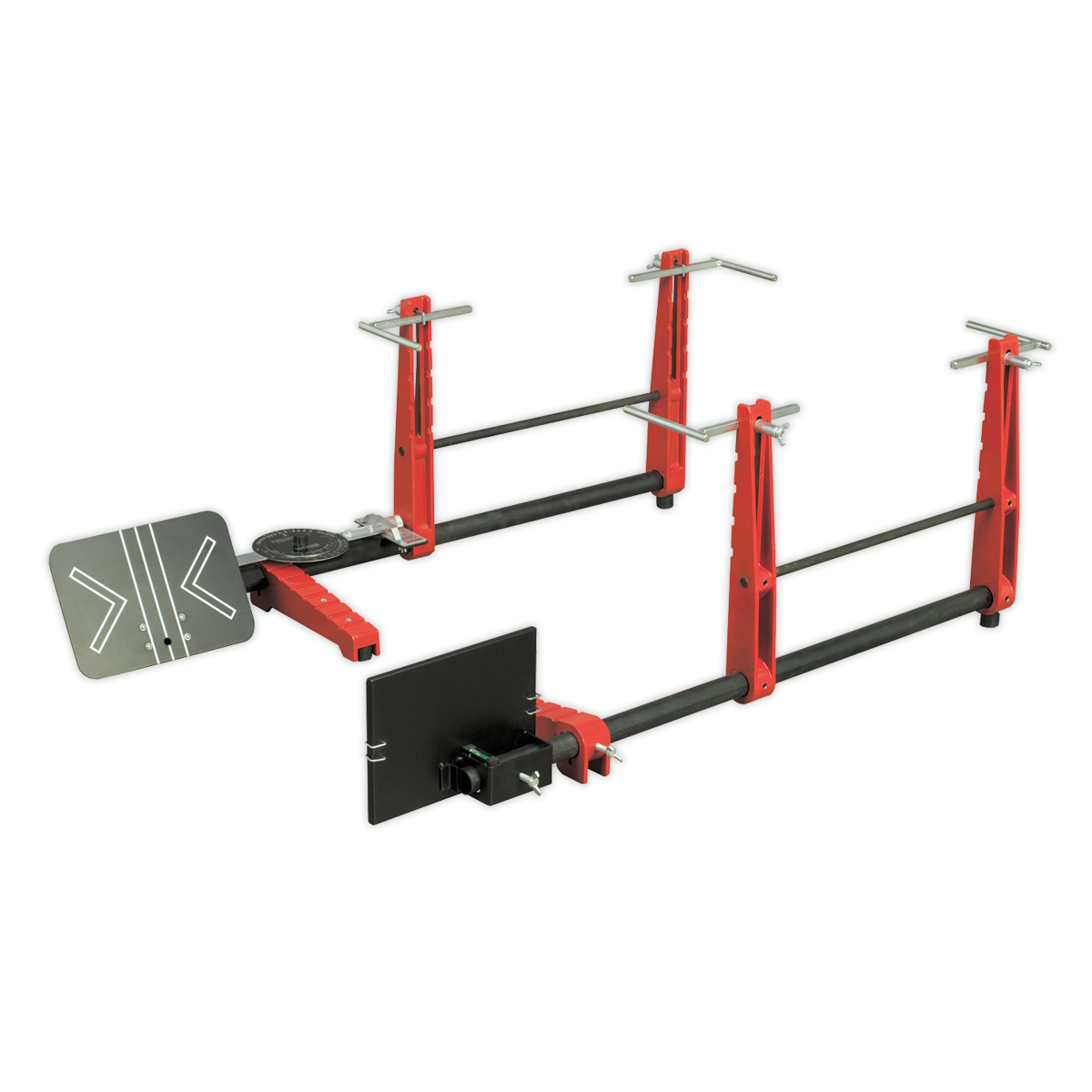 Sealey Laser Wheel Alignment Gauge Powered by 2 x AA Batteries Red/Black GA50
