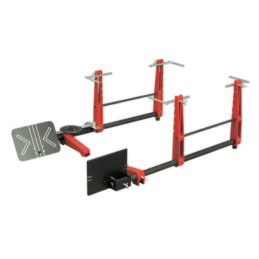 Sealey Laser Wheel Alignment Gauge Powered by 2 x AA Batteries Red/Black GA50