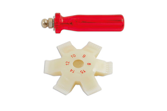 LASER 5024 Radiator Fin Straightener With 6 Combs For Automotive Maintenance