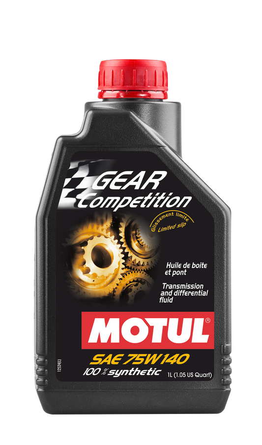 Motul GEAR COMPETITION 75W140 1 Liter Auto Lubricant 75W-140 Fully Synthetic