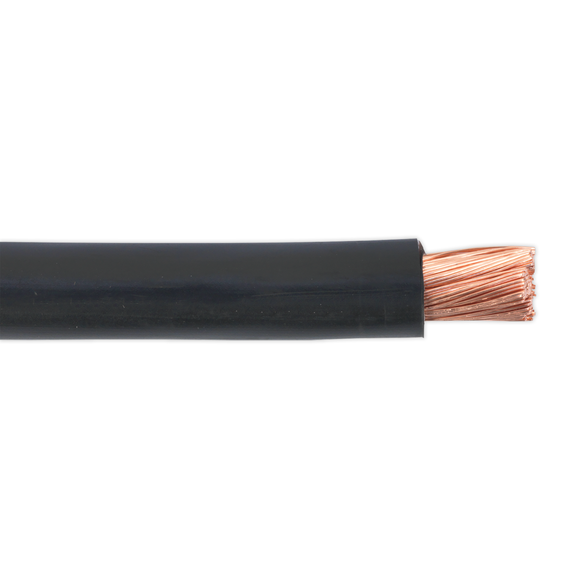 Sealey 10m 300A 315/0.40mm Insulated Automotive Starter Cable - Black AC40SQBK