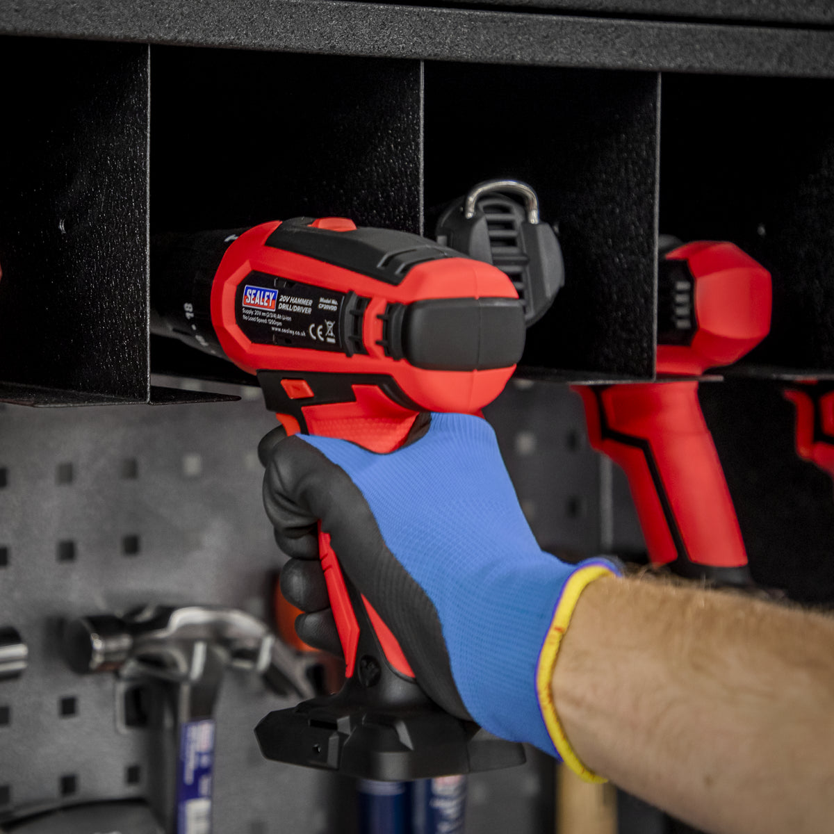 Sealey Modular Power Tool Rack Durable 680mm Suitable For APMS53 APMS65 APMS69