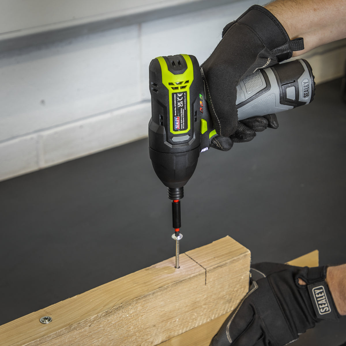 Sealey Cordless Impact Driver 1/4" Hex Drive 10.8V - Body Only CP108VCIDBO