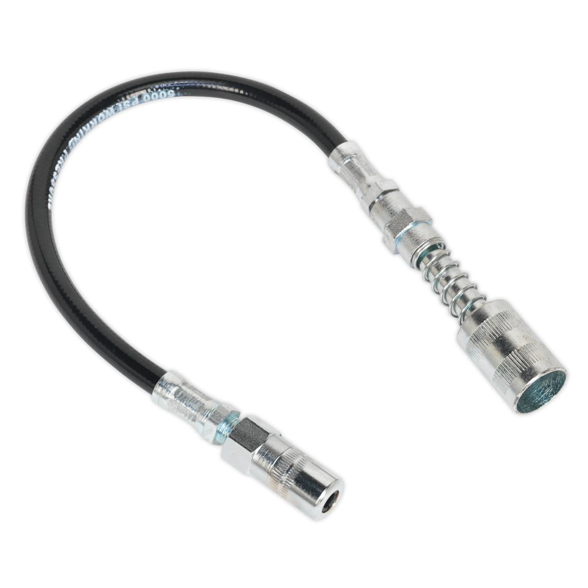 Sealey Rubber Hose 4-Jaw Connector & Quick Release Coupling 300mm GGSF300