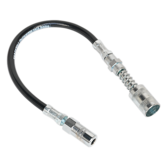 Sealey Rubber Hose 4-Jaw Connector & Quick Release Coupling 300mm GGSF300