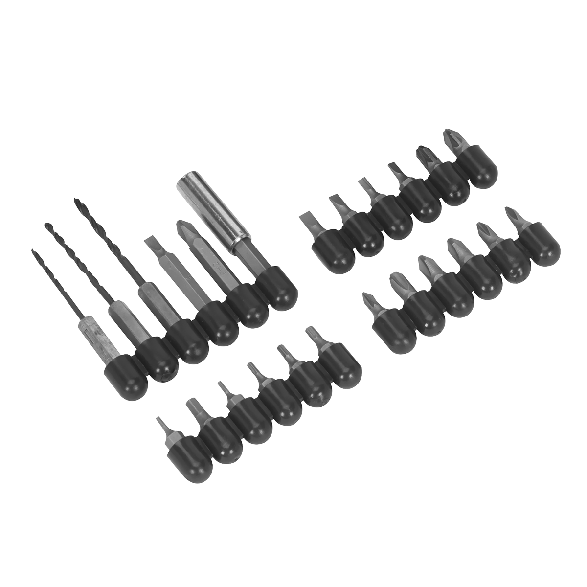 Sealey 3.6V Compact Cordless Screwdriver Set 26 Pieces With LED Worklight CP36B
