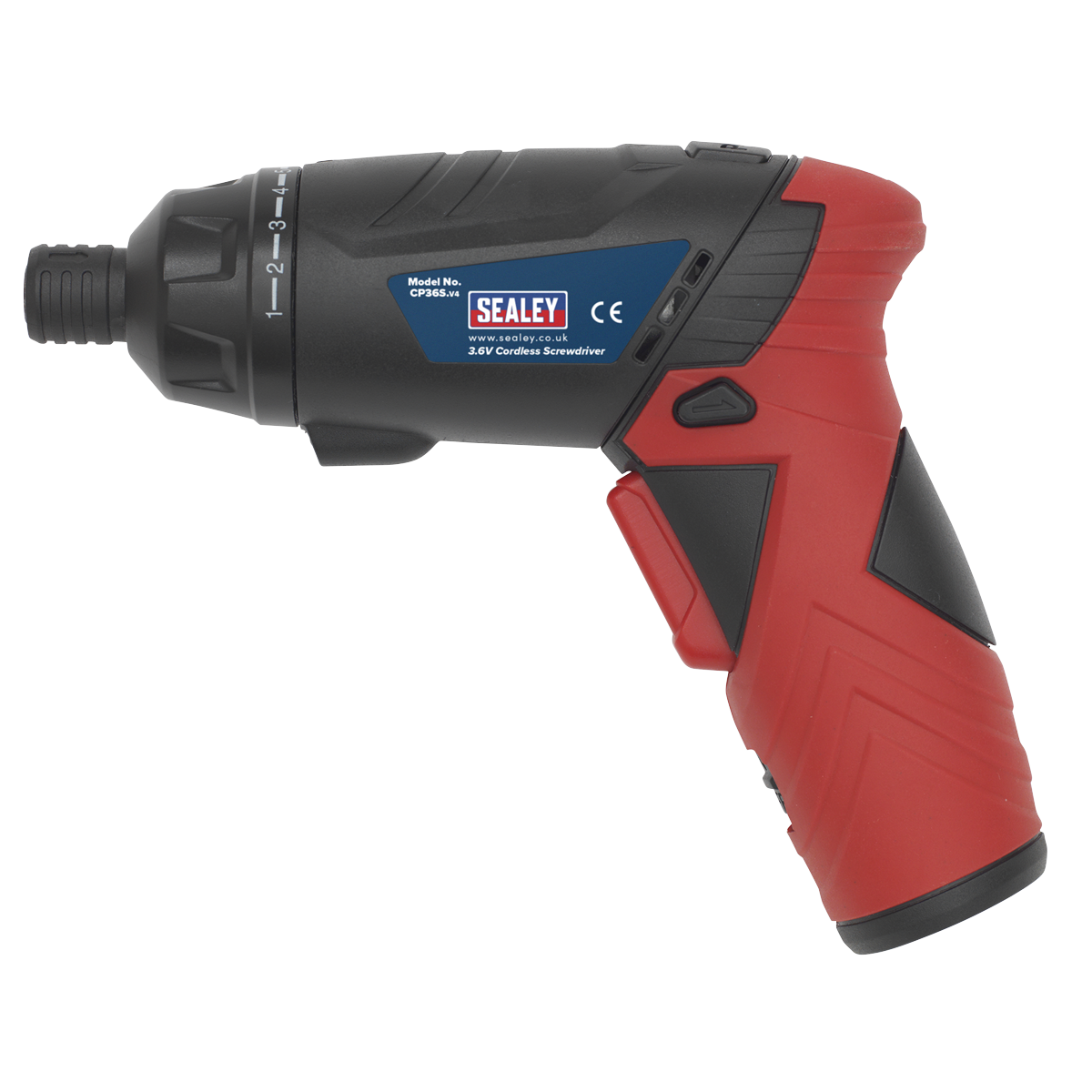 Sealey 3.6v Cordless Lithium-Ion Screwdriver Set Trigger-Lock Control 53pc CP36S