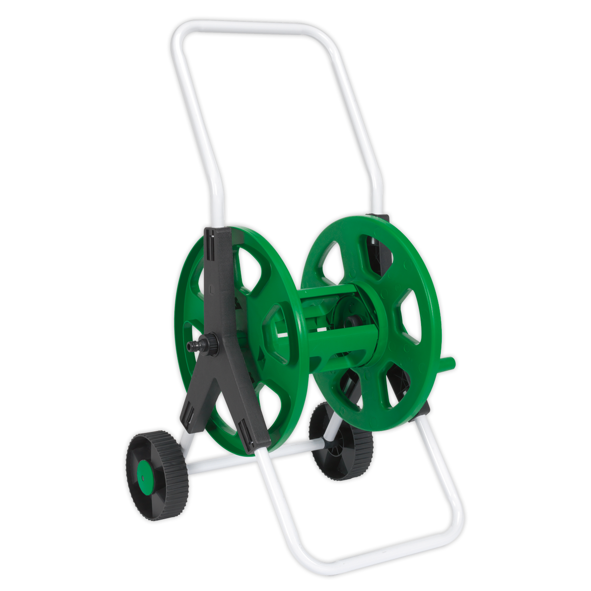 Sealey Garden Hose Trolley 60m Capacity Fitted With Two Composite Wheels GH60