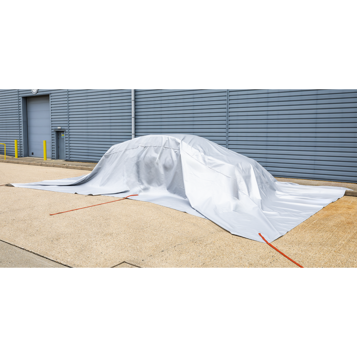 Sealey Vehicle Fire Safety Blanket Silicone Coated 6 x 8m With Storage Bag EV500